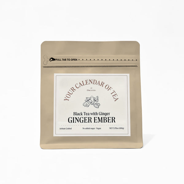 Ginger Ember｜Black Tea with Natural Ginger · Loose Leaf