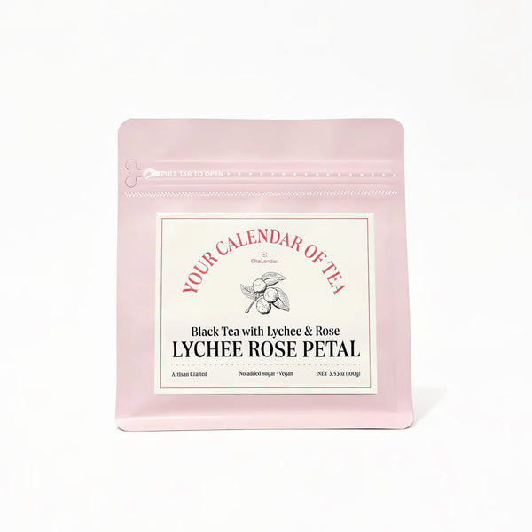 Rose Lychee Black Tea｜Loose Leaf · Natural Lychee & Rose · Black Tea